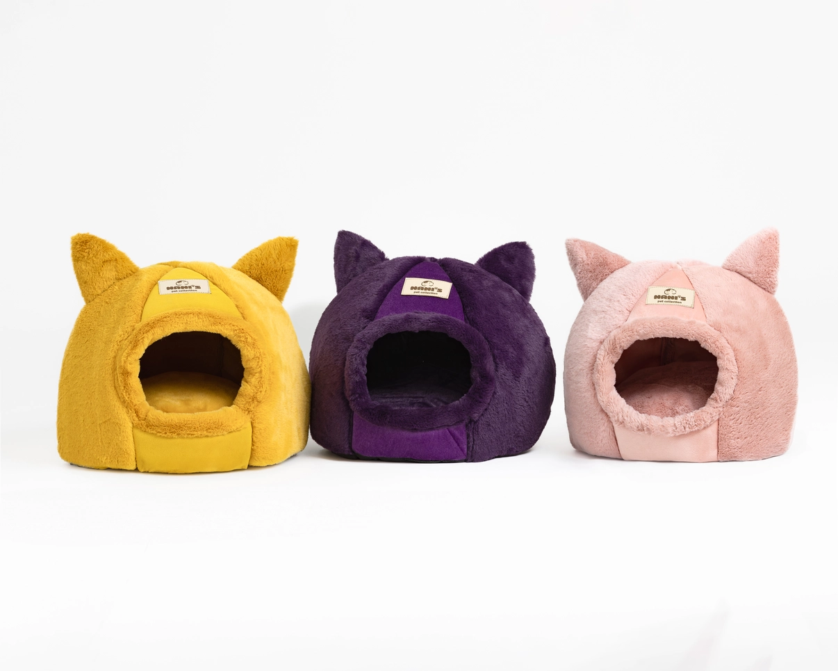 Котешка къща с уши